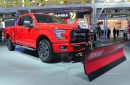 2015 Ford F-150 with snow plow