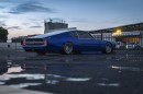 Ford Torino "Cyber Cobra": Forgotten Muscle Car Goes JDM in Widebody Rendering