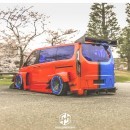 Ford Transit "Two-Face Racer" Rendering Looks Like a Widebody Le Mans Van