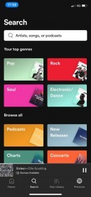 Spotify car mode on iPhone