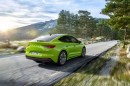 The ENYAQ COUPÉ RS iV was unveiled in head-turning Green Mamba