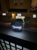 Tesla Cybertruck fits inside a residential garage