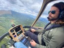 Former Olympic Athlete is now a helicopter pilot