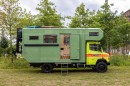 Former Swiss fire engine converted into motorhome