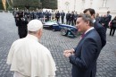The Pope meets Formula E