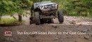 ARB 4x4 Accessories recommends four of the best off-road parks on the East Coast