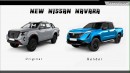 2024 Nissan Navara CGI new generation by Digimods DESIGN