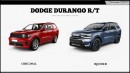 Dodge Durango R/T Ram EV CGI new generation by Digimods DESIGN