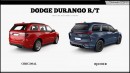 Dodge Durango R/T Ram EV CGI new generation by Digimods DESIGN