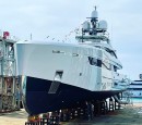 Tankoa 50-meter hybrid yacht Kinda hits the water