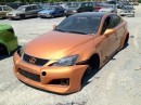 Fox Marketing SEMA Lexus IS-F and IS350C Destroyed
