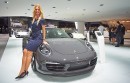 Sexy Girl Makes 911 50th Edition Look Good