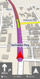 MapFactor Navigator on iOS