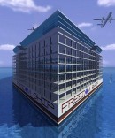 The Freedom Ship proposes a floating self-sufficient community onboard the world's biggest vessels