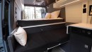 Freedom Vans' Sprinter Camper Conversion Has an "Invisible" Stovetop and a King-Size Bed