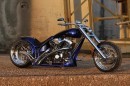 Harley-Davidson Blue Flames