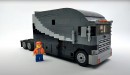 LuxuryBricks Custom LEGO Super Sleeper Semi-Truck