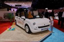 Bee-Bee XS electric resort car live at the Geneva Motor Show