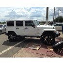 Khloe Kardashian's Jeep getting new wheels