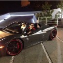 French Montana's Ferrari 458 Spider with new wheels