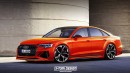 2022 Audi RS 8 rendering by X-Tomi Design