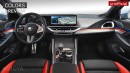 2025 BMW X3 M Competition rendering by AutoYa Interior