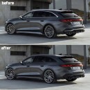 Audi S5 Avant rendering by kelsonik