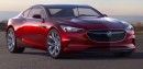Buick Regal T-Type Avista concept revival rendering by jlord8