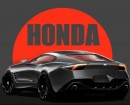 Honda coupe rendering by mehdi_cardesigner