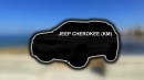 Jeep Cherokee rendering by AutoYa