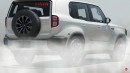 Toyota Land Cruiser FJ rendering by Halo oto