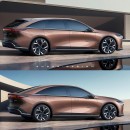 Mazda EZ-6 station wagon rendering by sugardesign_1