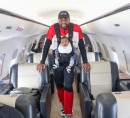 Dwyane Wade on Private Jet