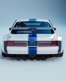 Fox Body Ford Mustang rendering by richter.cgi