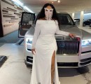 DeAndre Hopkins' Mother Sabrina Greenlee with 2021 Rolls-Royce Cullinan