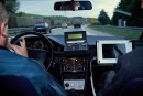 Automated driving tech in a W140 Mercedes-Benz 500 SEL in 1994