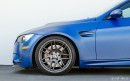 Frozen Blue BMW E92 M3 on Forgestar Wheels