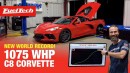 FuelTech USA 2020 C8 Chevrolet Corvette dyno run for 1,075 horsepower world record
