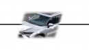 Toyota Grand Highlander rendering by AutoYa