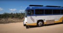 Wild Caravan Blue Bird Bus Conversion