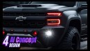 Chevrolet Silverado & HD AI renderings by FutureAutoVisions