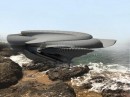 Futuristic Hydroelectric House Looks Like a Seashell