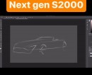Honda S2000 rendering by TheSketchMonkey