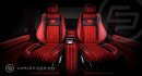 Mercedes-Benz G 63 AMG 6x6 Interior by Carlex Design
