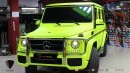 G63 AMG Gets Neon Yellow Wrap from ProFoil