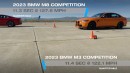 G80 BMW M3 Competition U-Drag Races F92 BMW M8 Competition