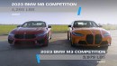 G80 BMW M3 Competition U-Drag Races F92 BMW M8 Competition