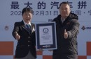 Geely sets new record for the largest car mosaic in the world
