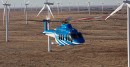 Helicopter Powered by CT7 Turboshaft Engine