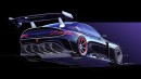 Genesis X GR3 concept and G70 GR4 Gran Turismo